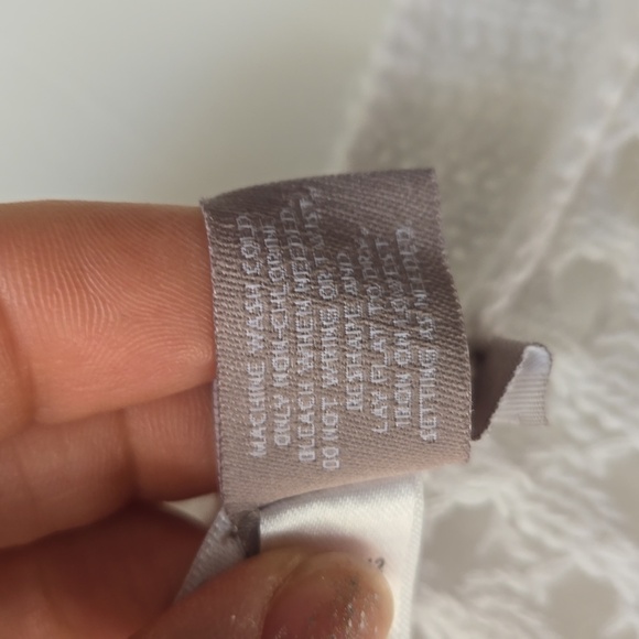 Chico's Open Knit Vneck 3/4 Sleeve Sweater - Picture 6 of 6